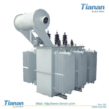 12, 24, 36kv Kraftübertragung / Verteilung Transformator Schritt unten Öl Eingetaucht Typ / Elektronischer Transformator